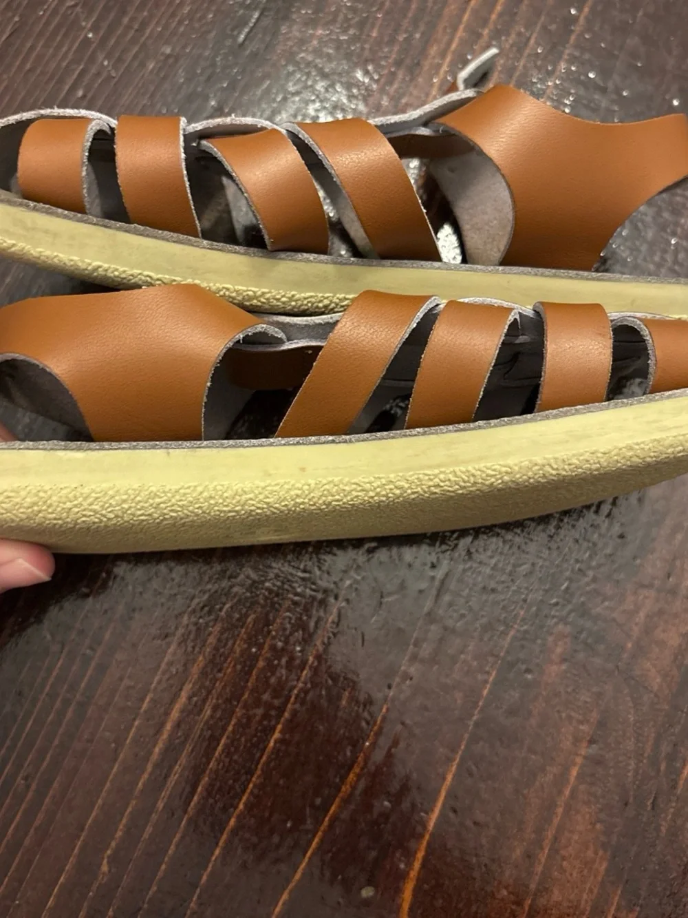 Sun San Woven Fisherman Sandals with Adjustable Strap